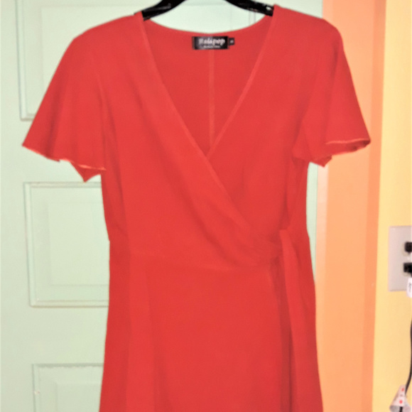 Relipop Dresses & Skirts - Relipop Summer Women Short Sleeve Print Dress V Ne